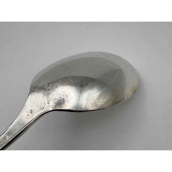 Wm Rogers Extra Plate Tablespoon Silverplate Grand Elegance 1960s Flatware - Picture 6 of 8